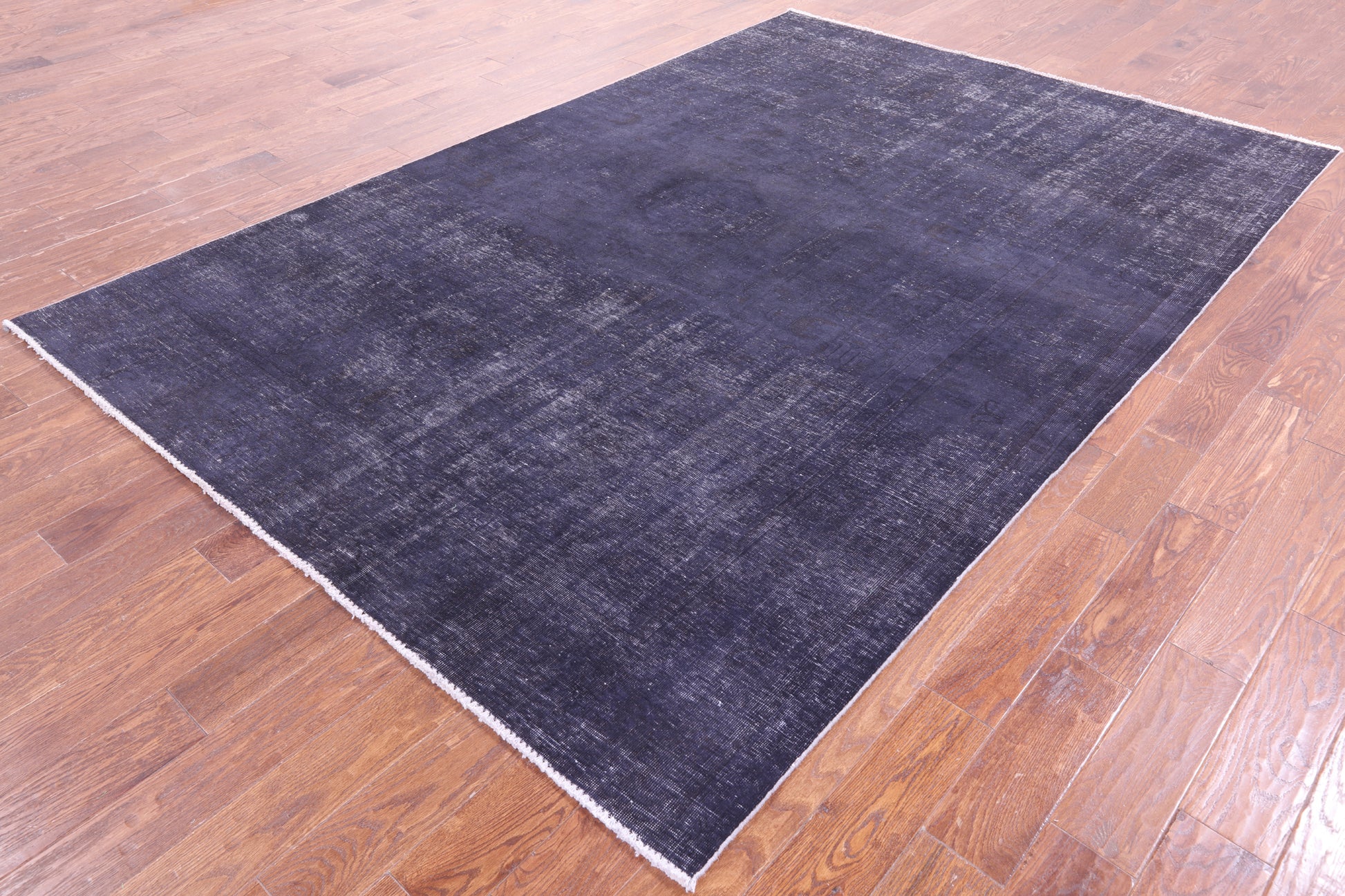 Persian Overdyed Hand Knotted Wool Rug - 6' 10" X 10' 1" - Golden Nile