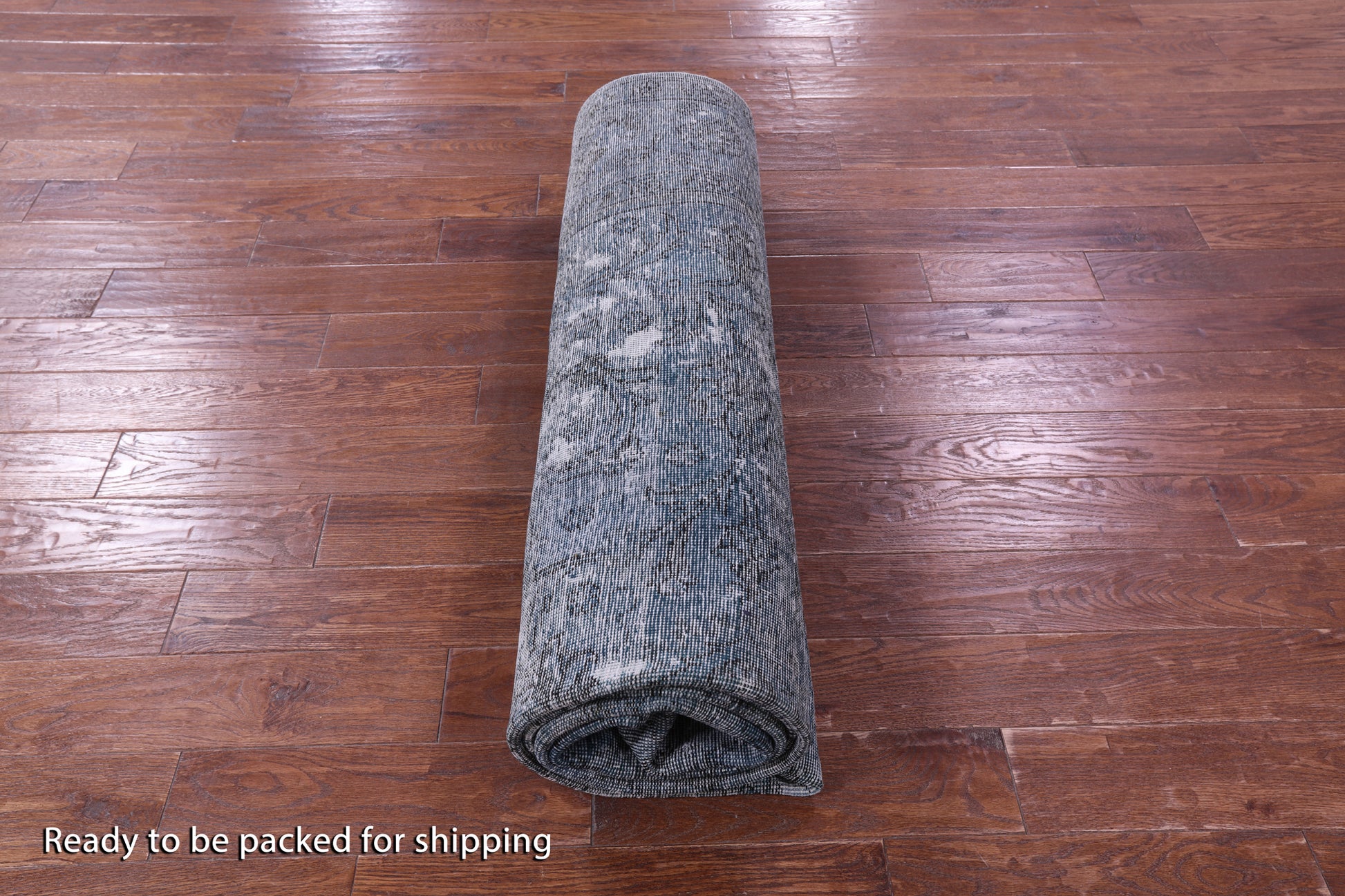 Persian Overdyed Hand Knotted Wool Rug - 7' 9" X 11' 0" - Golden Nile