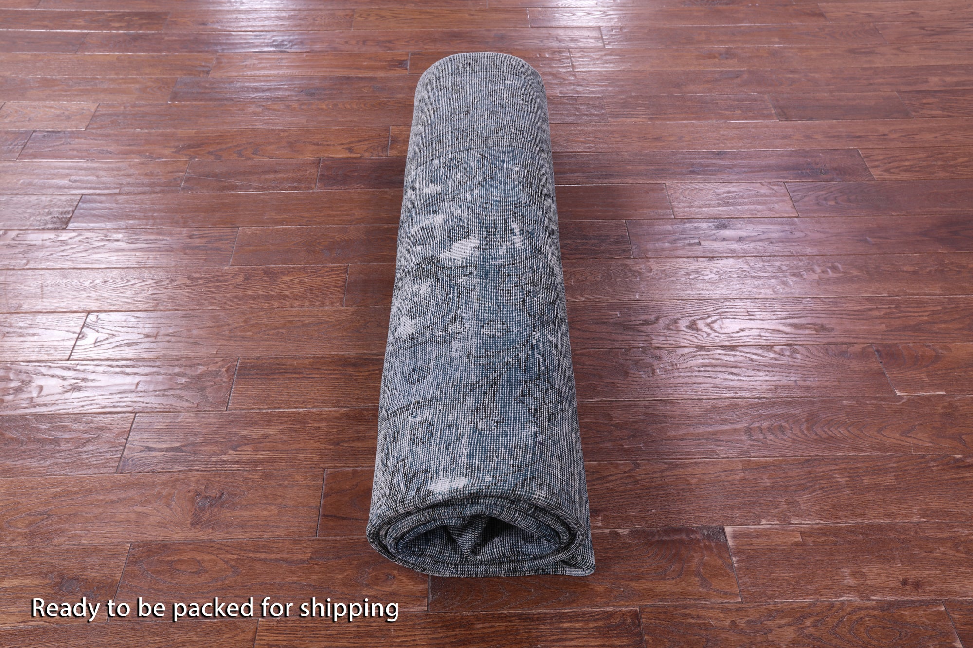 Persian Overdyed Hand Knotted Wool Rug - 7' 9" X 11' 0" - Golden Nile