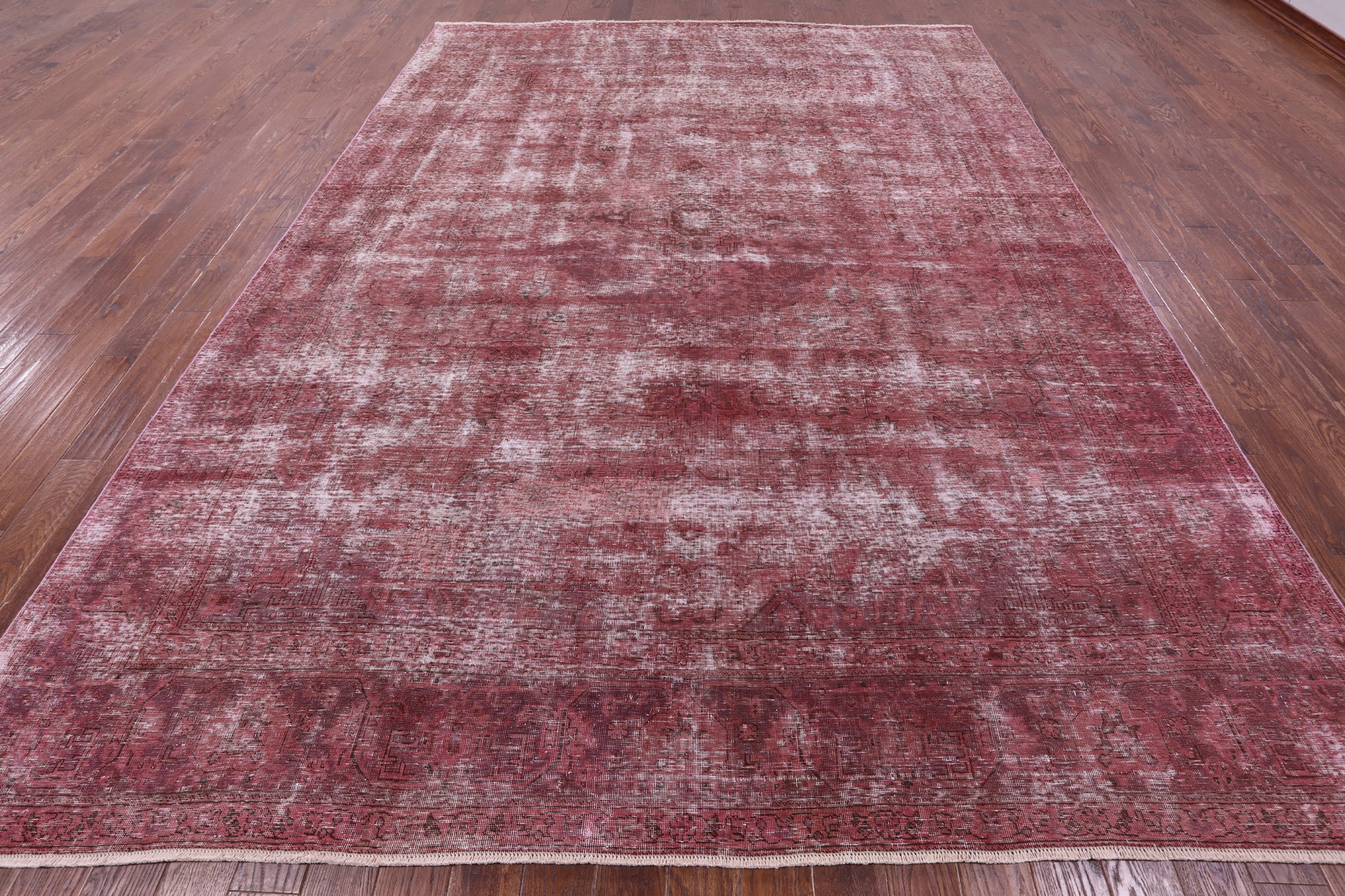 Persian Overdyed Handmade Wool Rug - 9' 9" X 13' 0" - Golden Nile