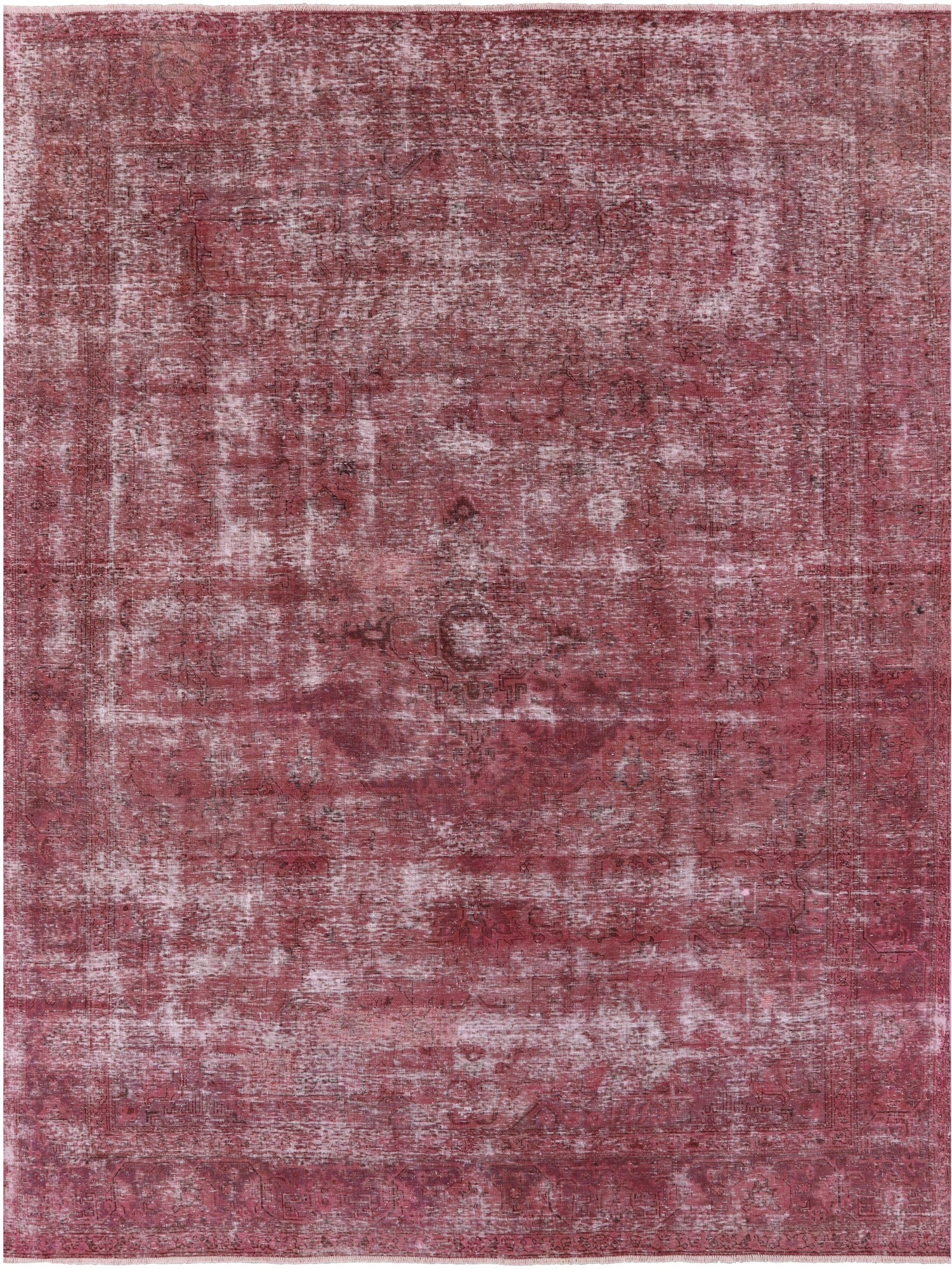 Persian Overdyed Handmade Wool Rug - 9' 9" X 13' 0" - Golden Nile