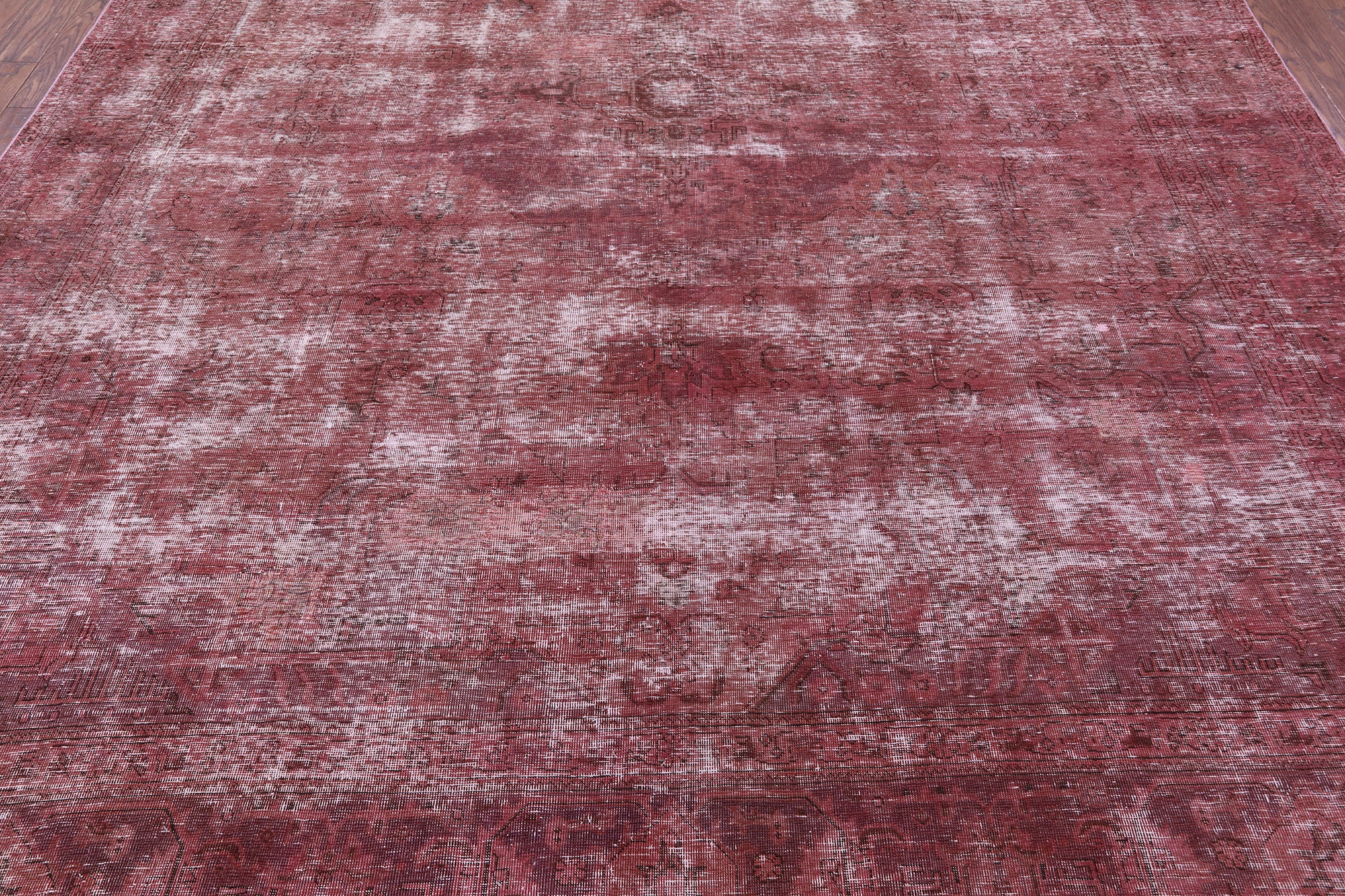 Persian Overdyed Handmade Wool Rug - 9' 9" X 13' 0" - Golden Nile