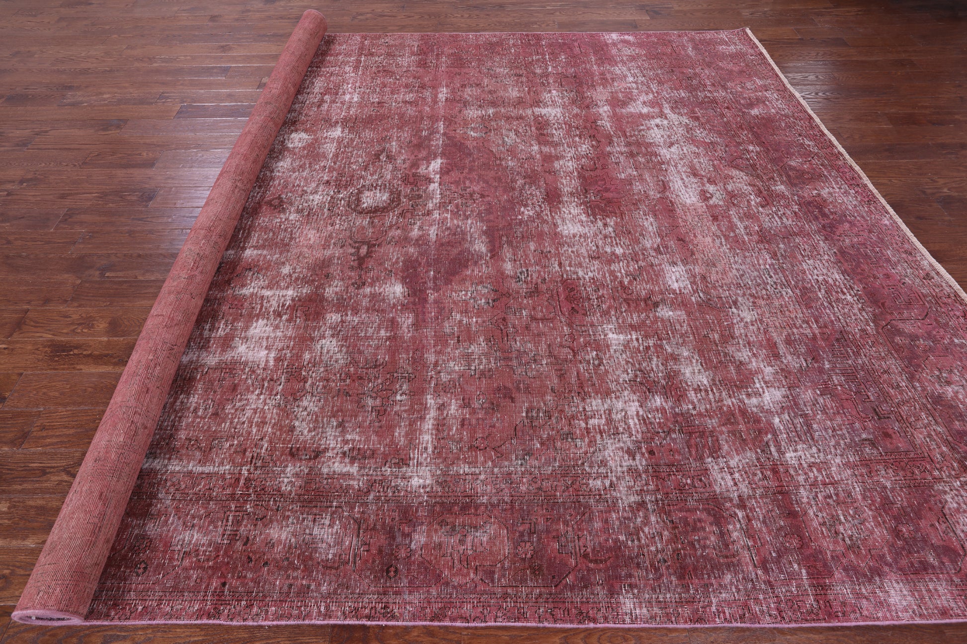 Persian Overdyed Handmade Wool Rug - 9' 9" X 13' 0" - Golden Nile
