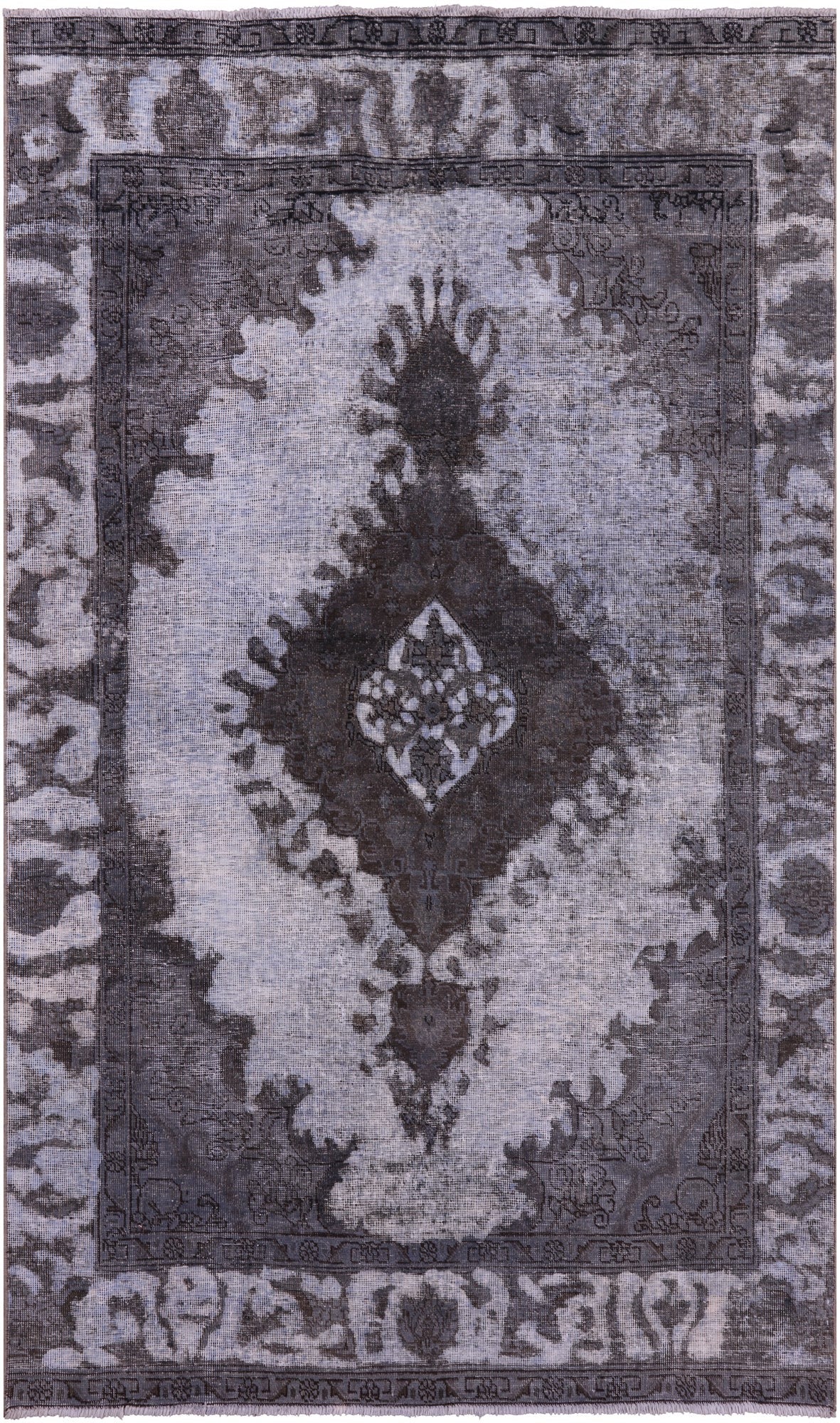 Persian Overdyed Hand Knotted Wool Rug - 5' 9" X 9' 6" - Golden Nile