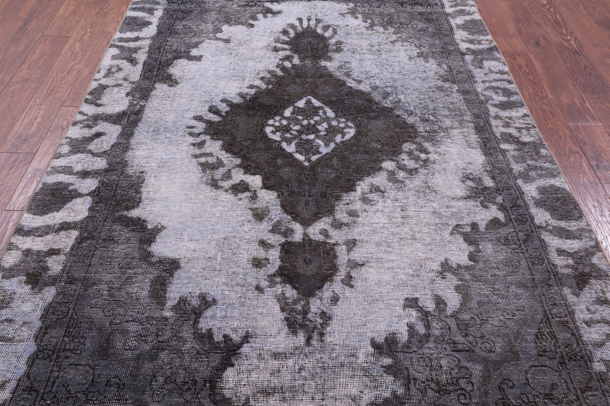 Persian Overdyed Hand Knotted Wool Rug - 5' 9" X 9' 6" - Golden Nile