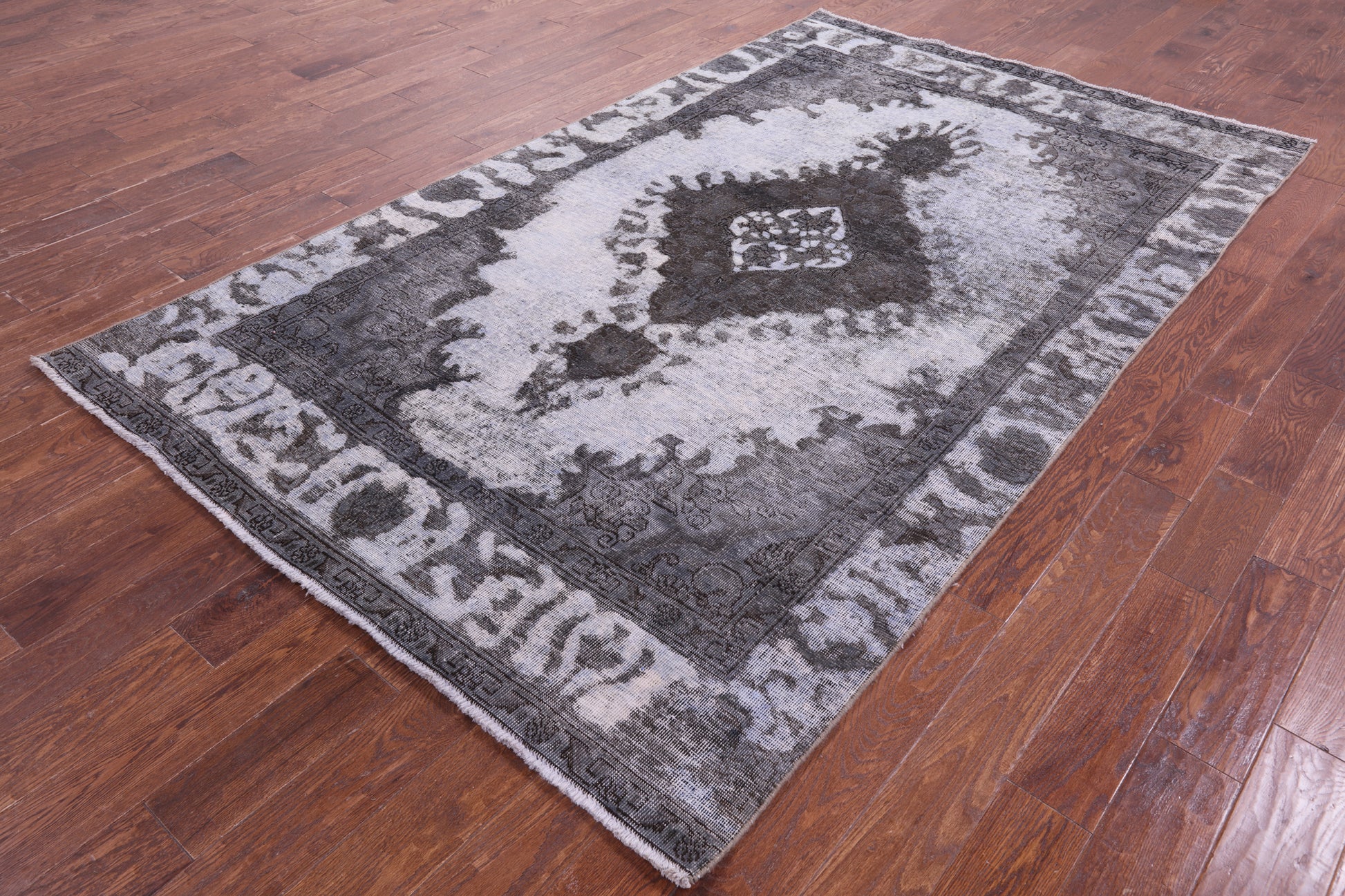 Persian Overdyed Hand Knotted Wool Rug - 5' 9" X 9' 6" - Golden Nile