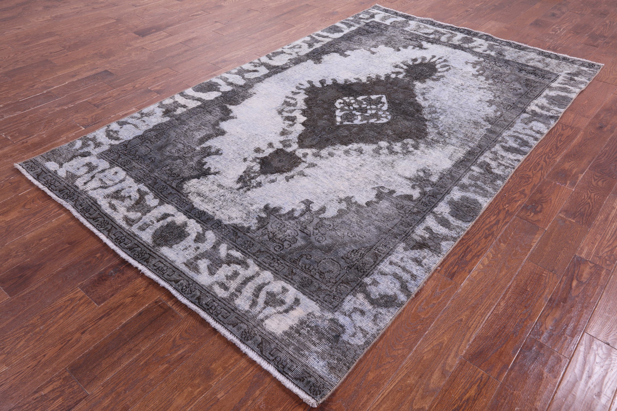 Persian Overdyed Hand Knotted Wool Rug - 5' 9" X 9' 6" - Golden Nile