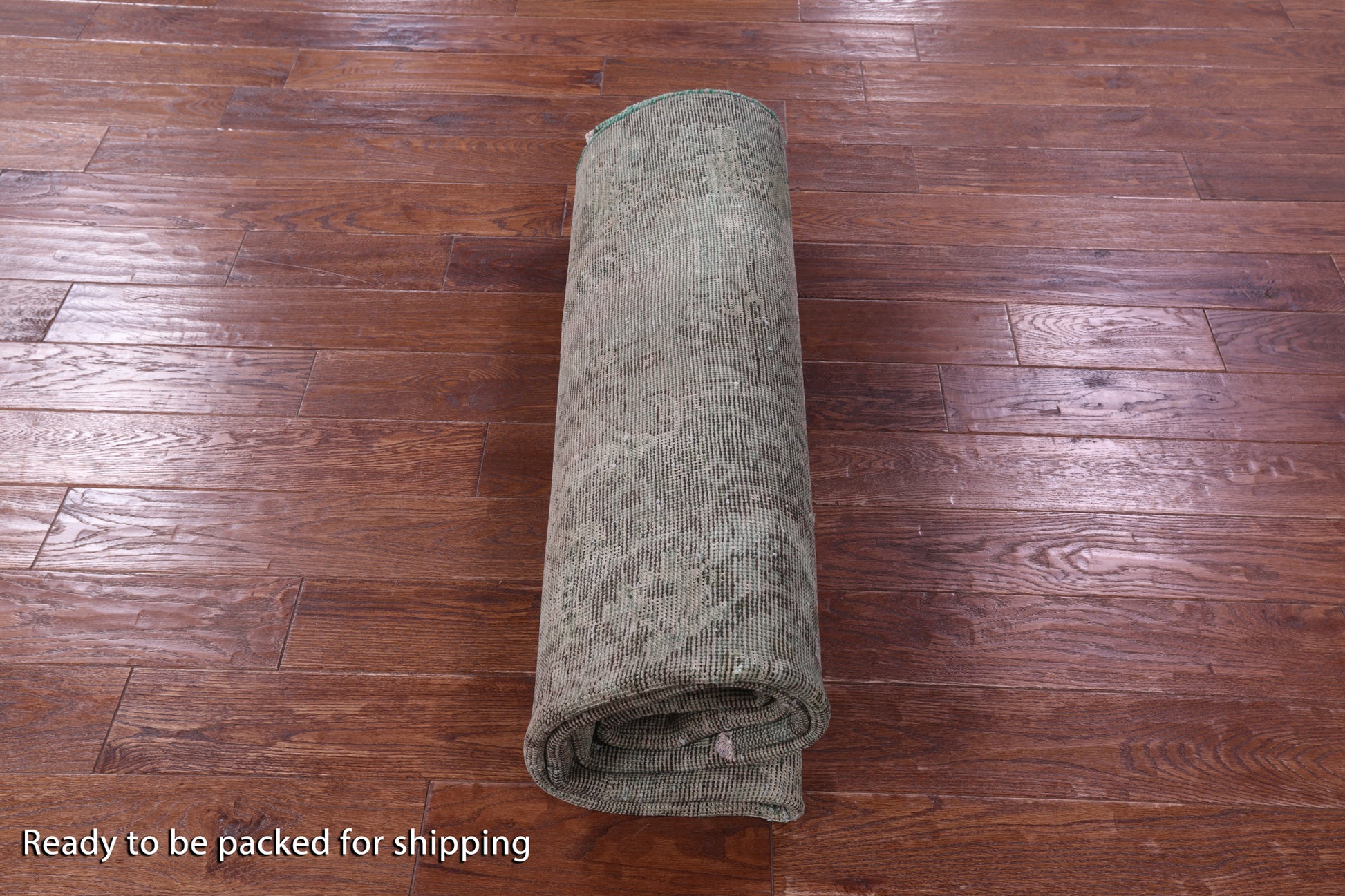 Persian Overdyed Hand Knotted Wool Rug - 6' 3" X 9' 0" - Golden Nile