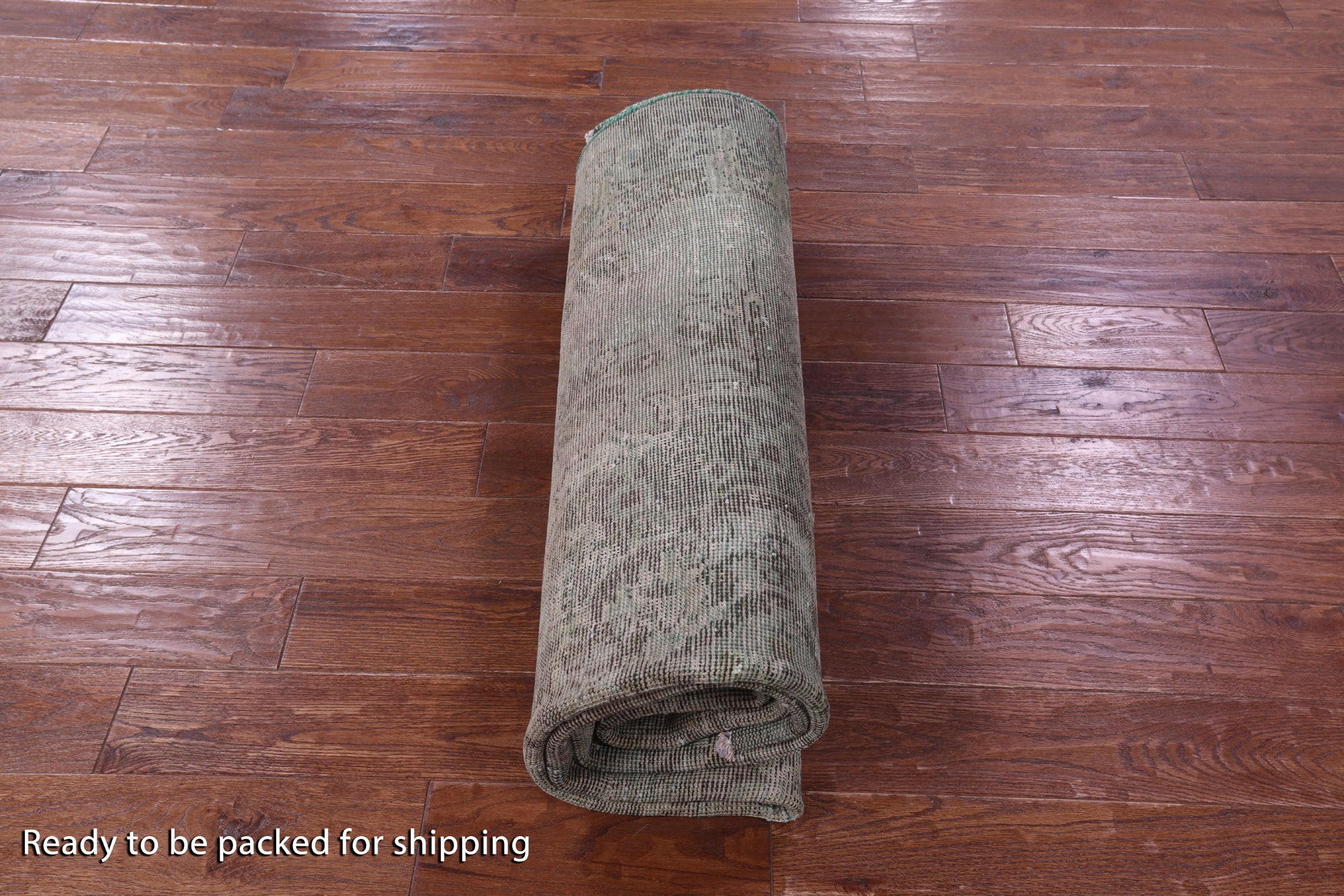 Persian Overdyed Hand Knotted Wool Rug - 6' 3" X 9' 0" - Golden Nile