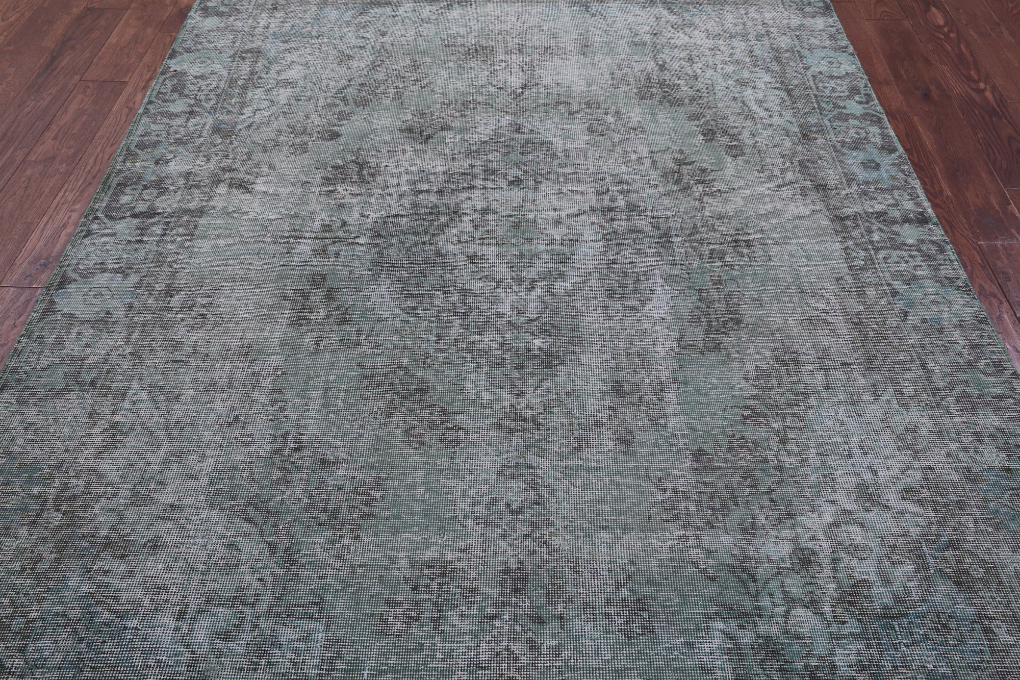 Persian Overdyed Hand Knotted Wool Rug - 6' 3" X 9' 0" - Golden Nile