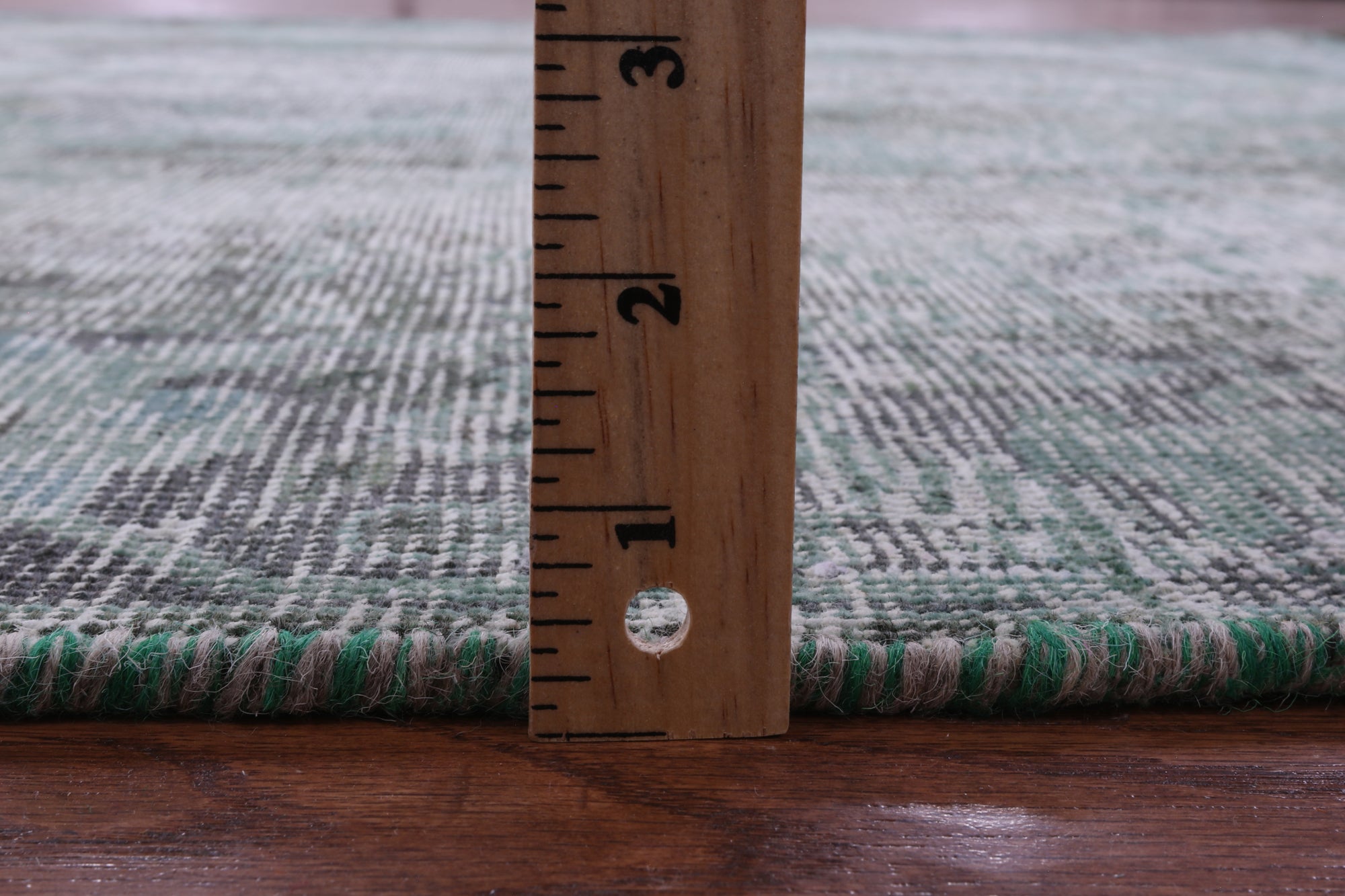 Persian Overdyed Hand Knotted Wool Rug - 6' 3" X 9' 0" - Golden Nile