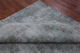 Persian Overdyed Hand Knotted Wool Rug - 6' 3" X 9' 0" - Golden Nile