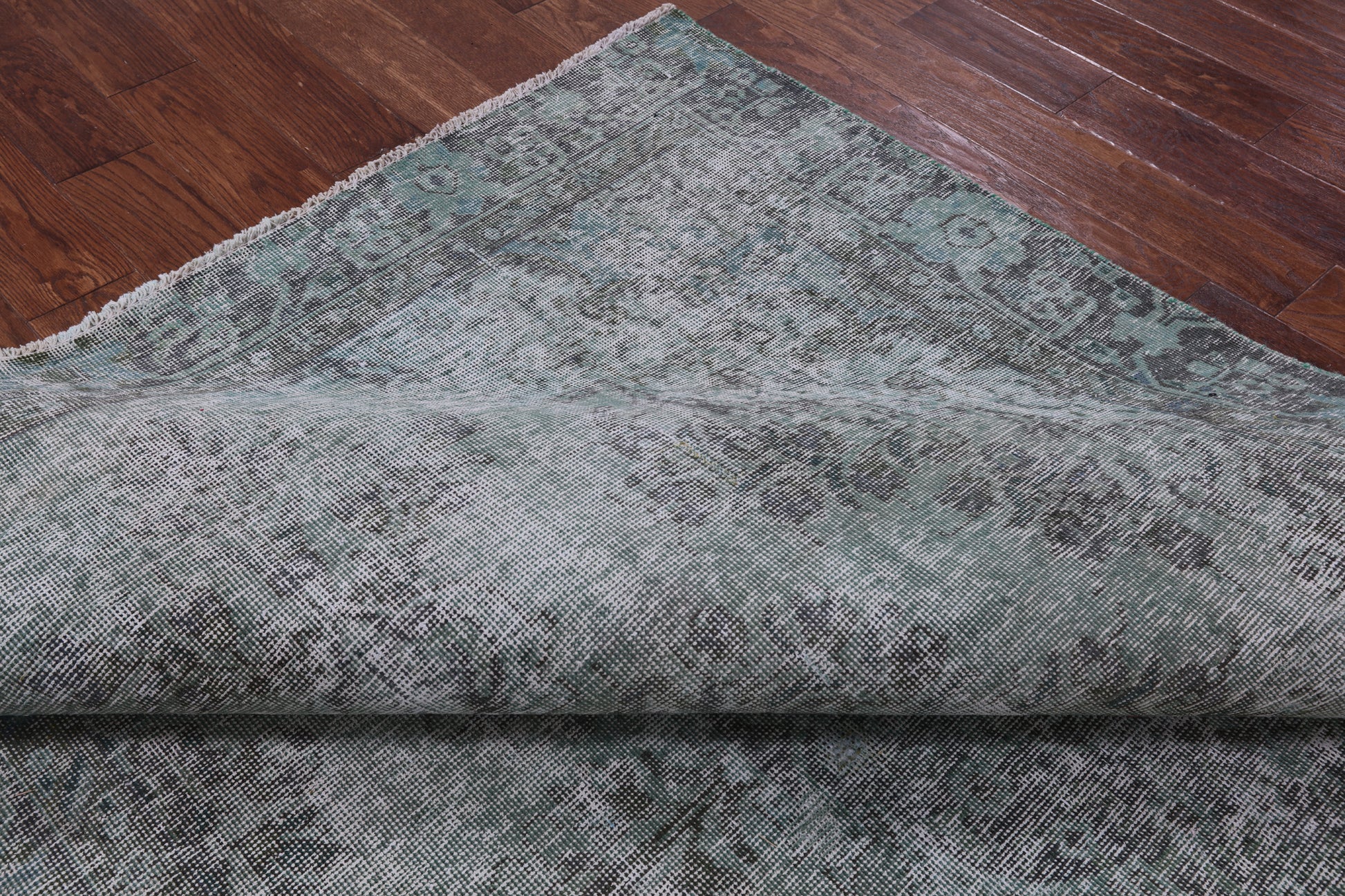 Persian Overdyed Hand Knotted Wool Rug - 6' 3" X 9' 0" - Golden Nile