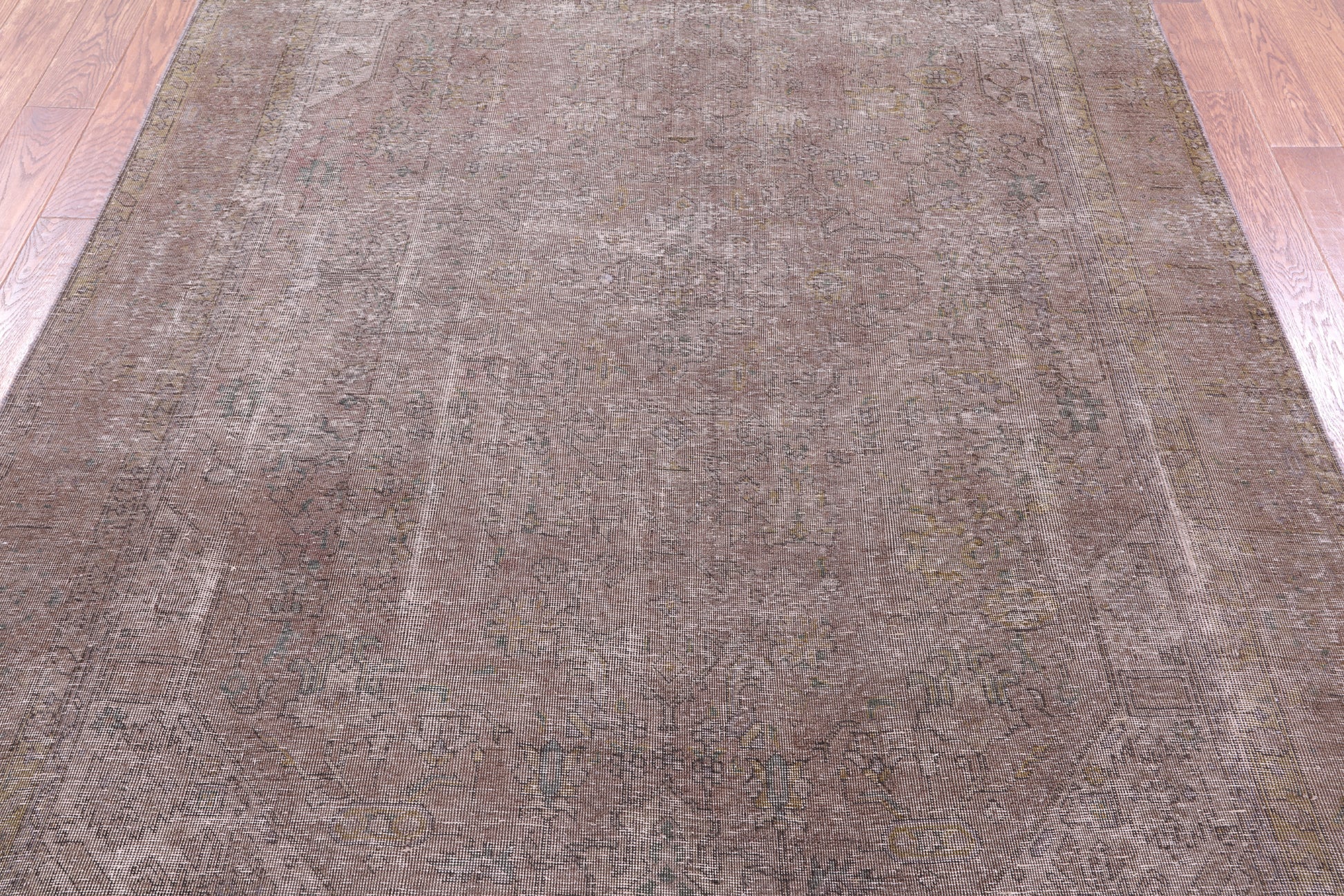 Persian Overdyed Hand Knotted Wool Rug - 6' 6" X 9' 2" - Golden Nile
