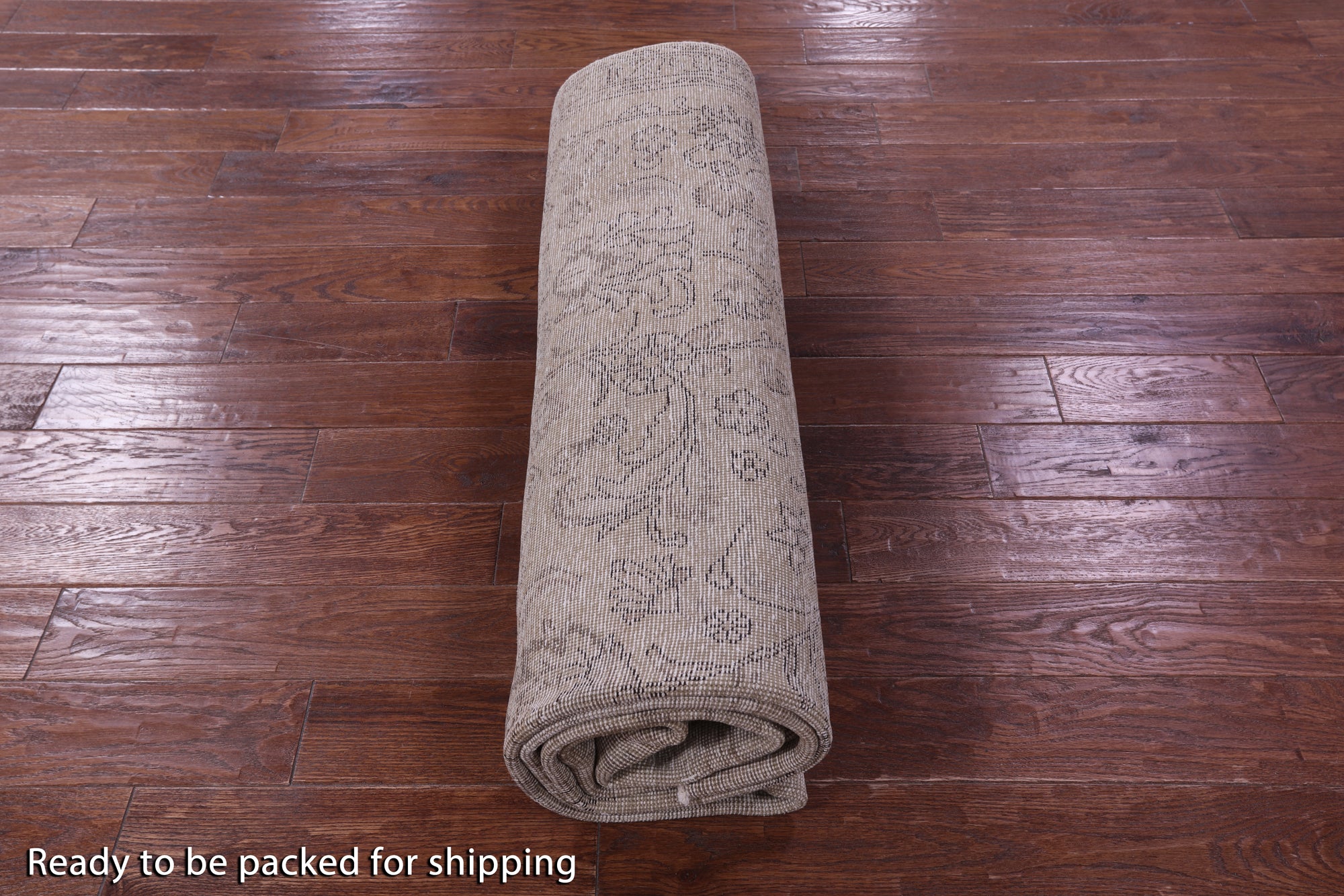 Persian Vintage White Wash Hand Knotted Wool Rug - 7' 5" X 10' 6" - Golden Nile