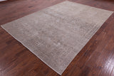 Persian Vintage White Wash Hand Knotted Wool Rug - 7' 5" X 10' 6" - Golden Nile
