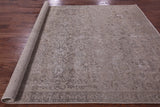 Persian Vintage White Wash Hand Knotted Wool Rug - 7' 5" X 10' 6" - Golden Nile