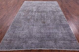 Persian Overdyed Hand Knotted Wool Rug - 6' 3" X 9' 5" - Golden Nile