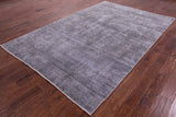 Persian Overdyed Hand Knotted Wool Rug - 6' 3" X 9' 5" - Golden Nile