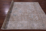 Persian Vintage White Wash Hand Knotted Wool Rug - 6' 6" X 9' 9" - Golden Nile