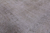 Ivory Persian Vintage White Wash Hand Knotted Wool Area Rug - 8' 10" X 12' 0" - Golden Nile