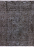 Persian Overdyed Hand Knotted Wool Rug - 6' 7" X 8' 8" - Golden Nile