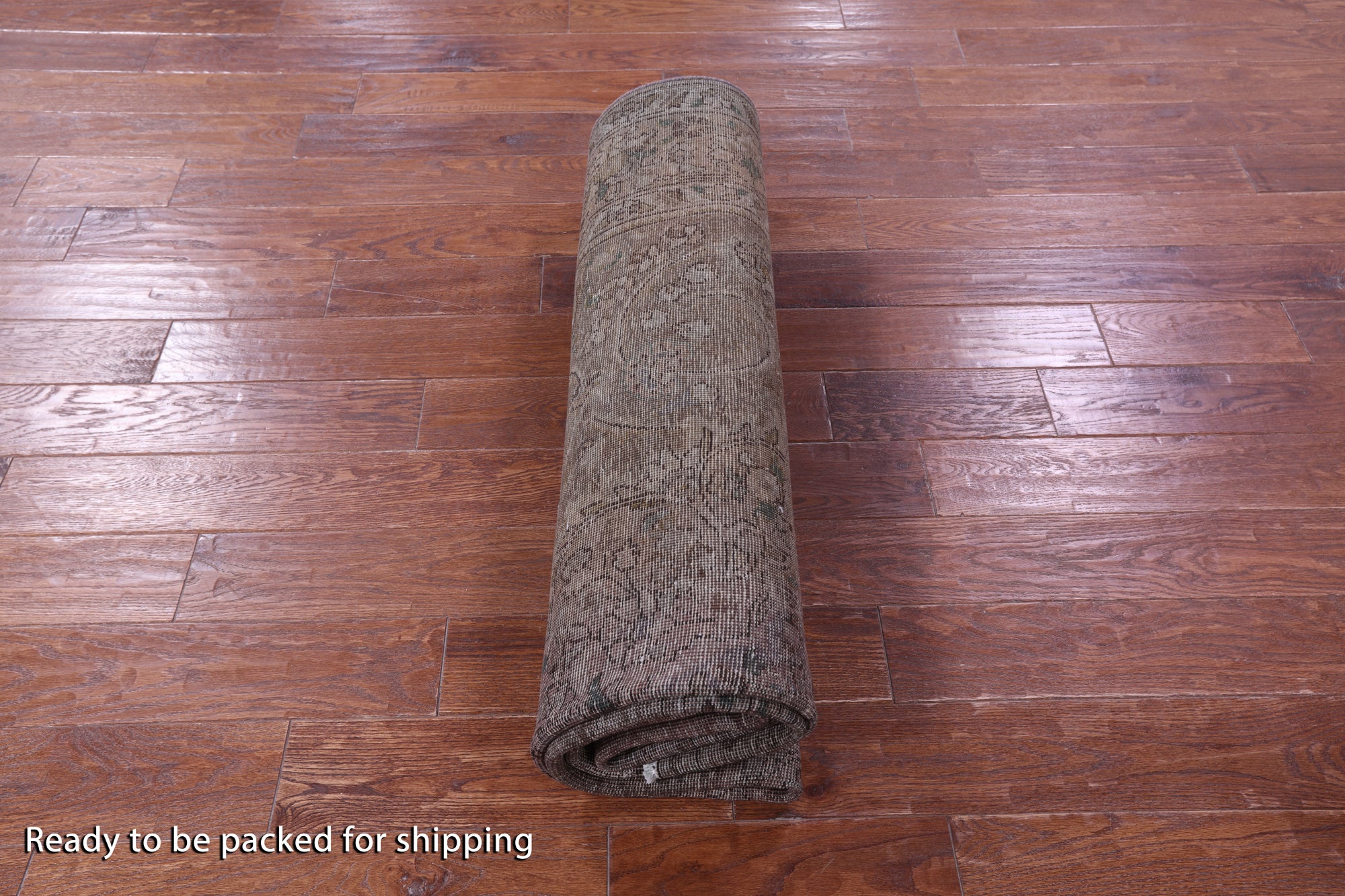 Persian Overdyed Hand Knotted Wool Rug - 6' 7" X 8' 8" - Golden Nile