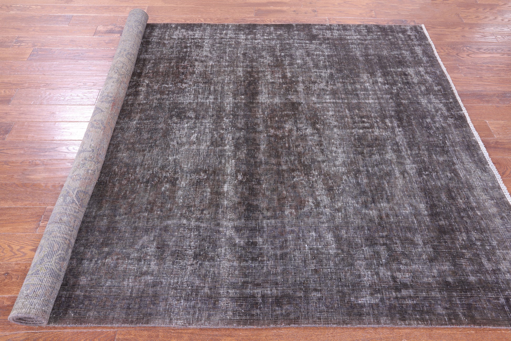 Persian Overdyed Hand Knotted Wool Rug - 6' 5" X 9' 6" - Golden Nile
