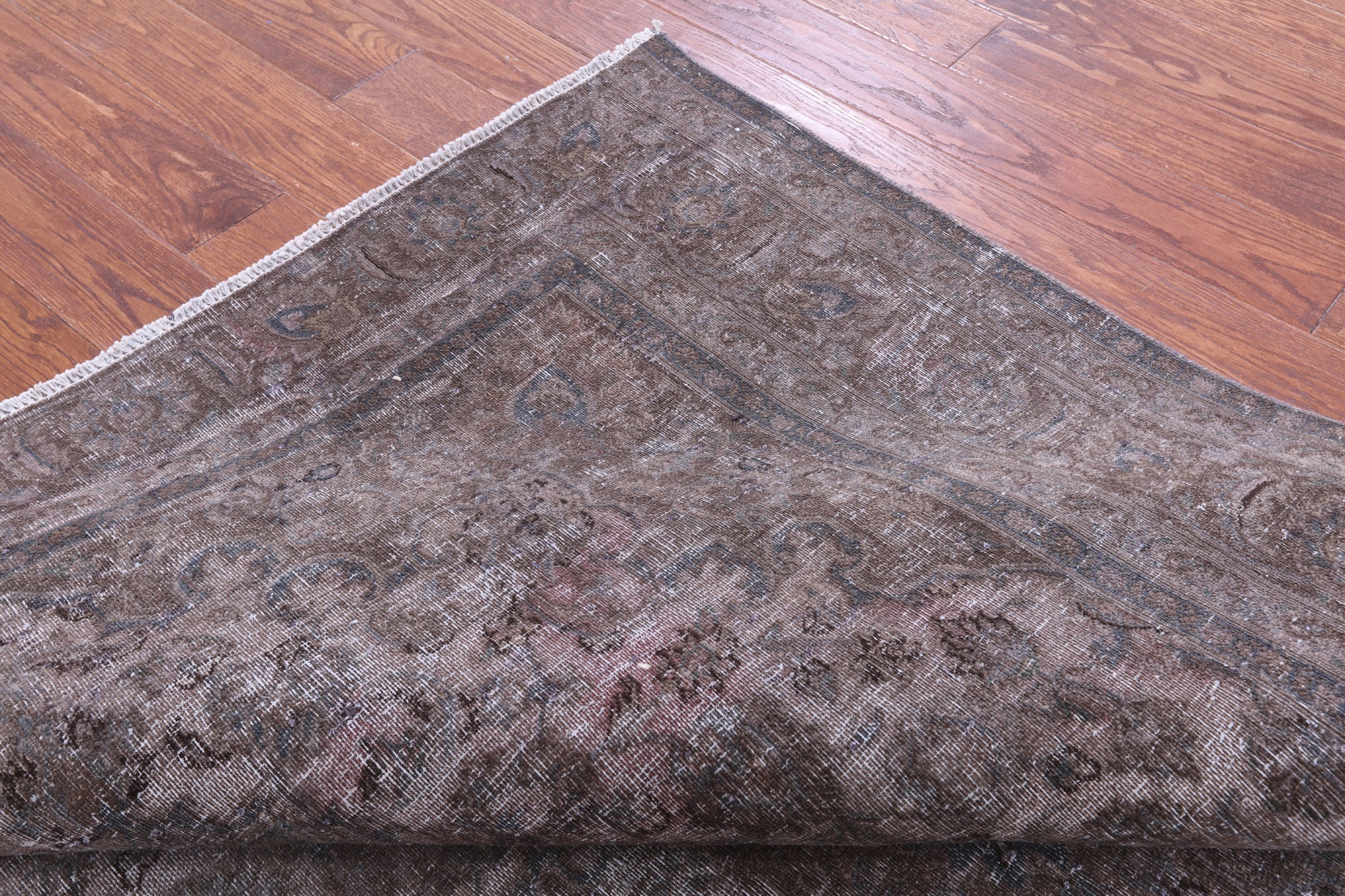 Persian Overdyed Hand Knotted Wool Rug - 6' 4" X 8' 9" - Golden Nile