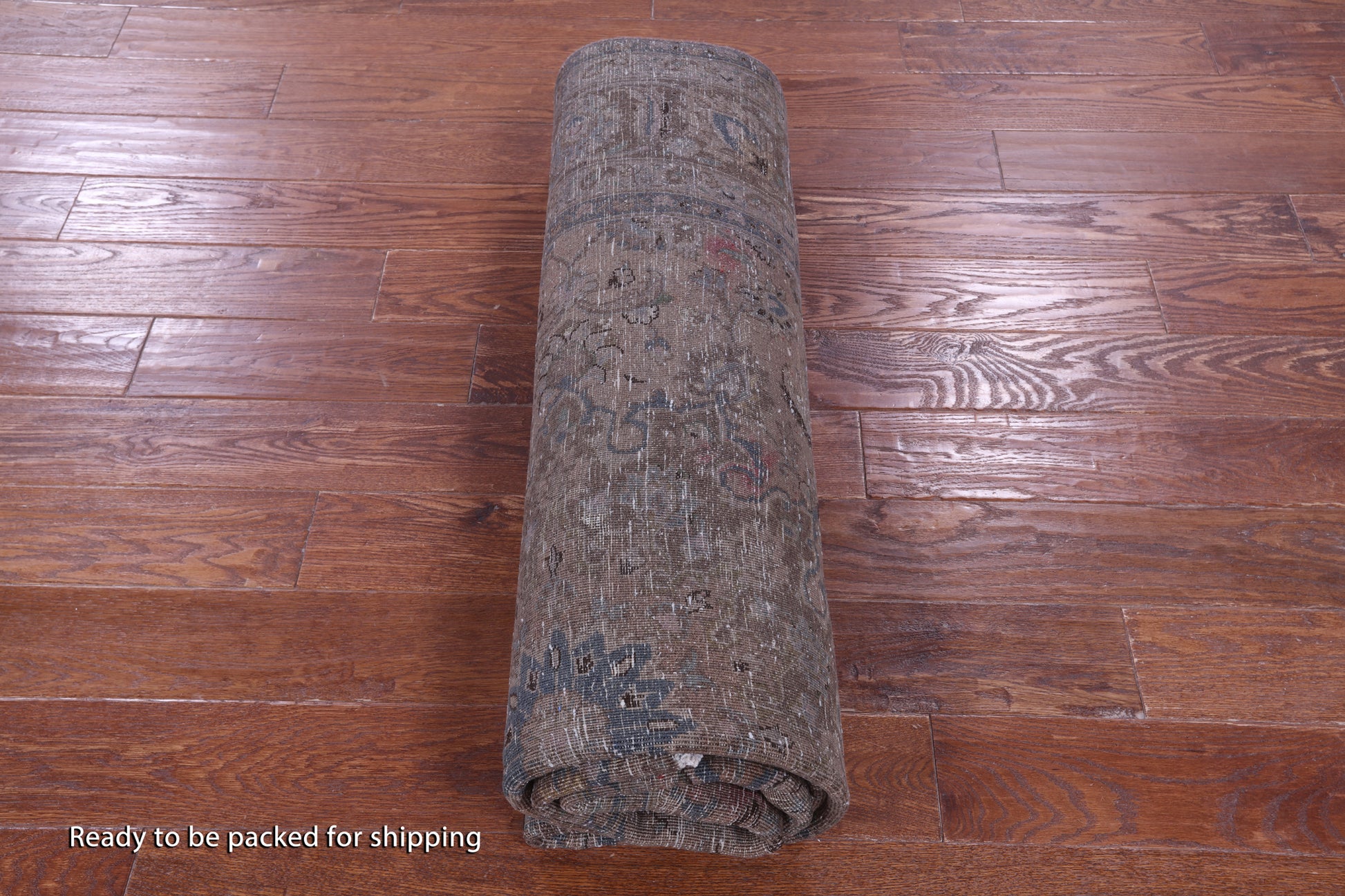 Persian Overdyed Hand Knotted Wool Rug - 6' 4" X 8' 9" - Golden Nile