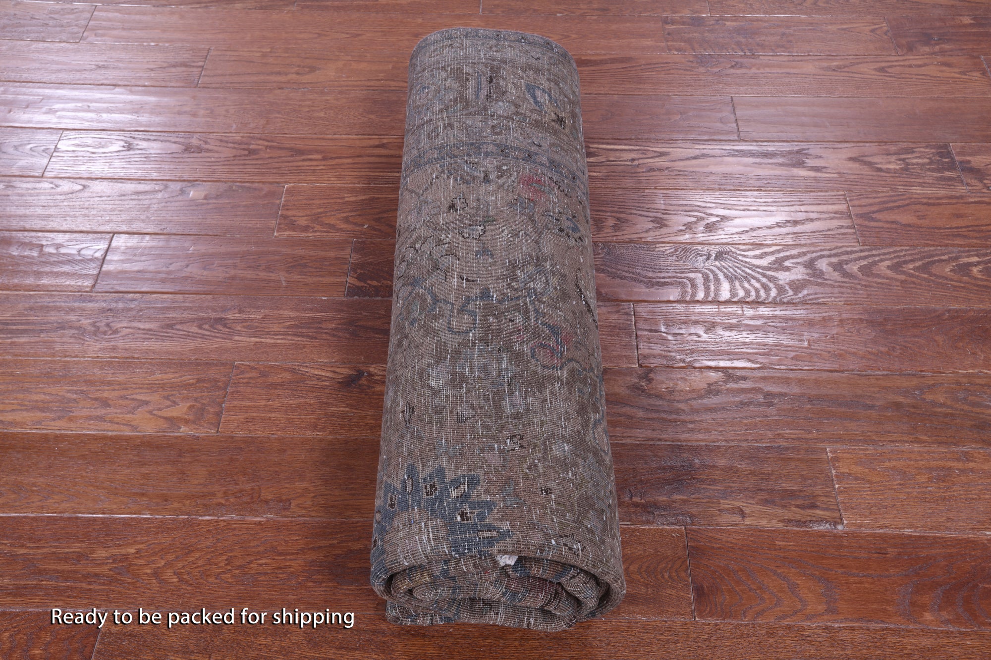 Persian Overdyed Hand Knotted Wool Rug - 6' 4" X 8' 9" - Golden Nile