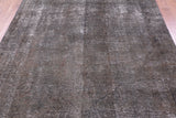 Persian Overdyed Hand Knotted Wool Rug - 7' 3" X 10' 2" - Golden Nile