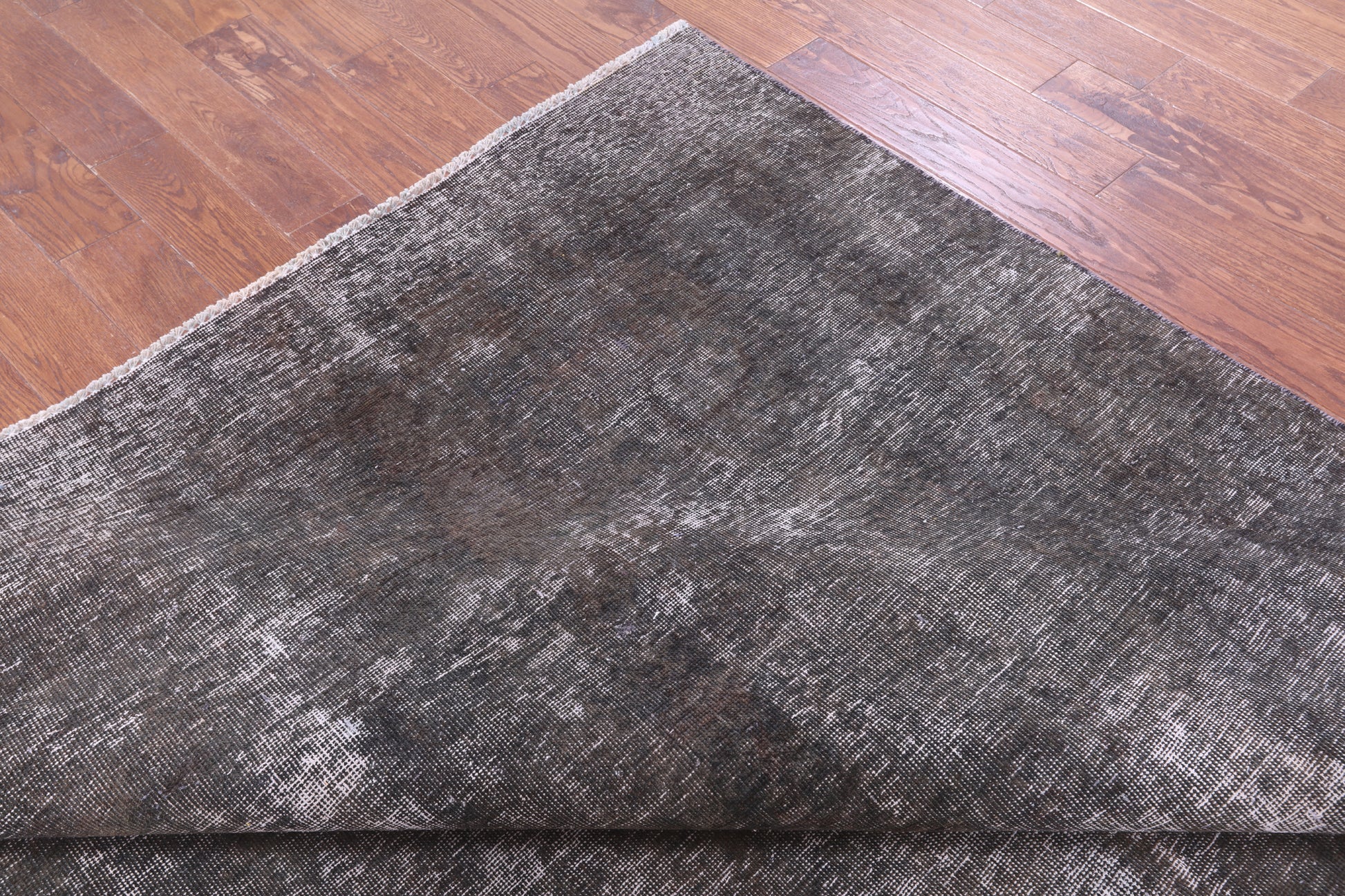Persian Overdyed Hand Knotted Wool Rug - 7' 3" X 10' 2" - Golden Nile