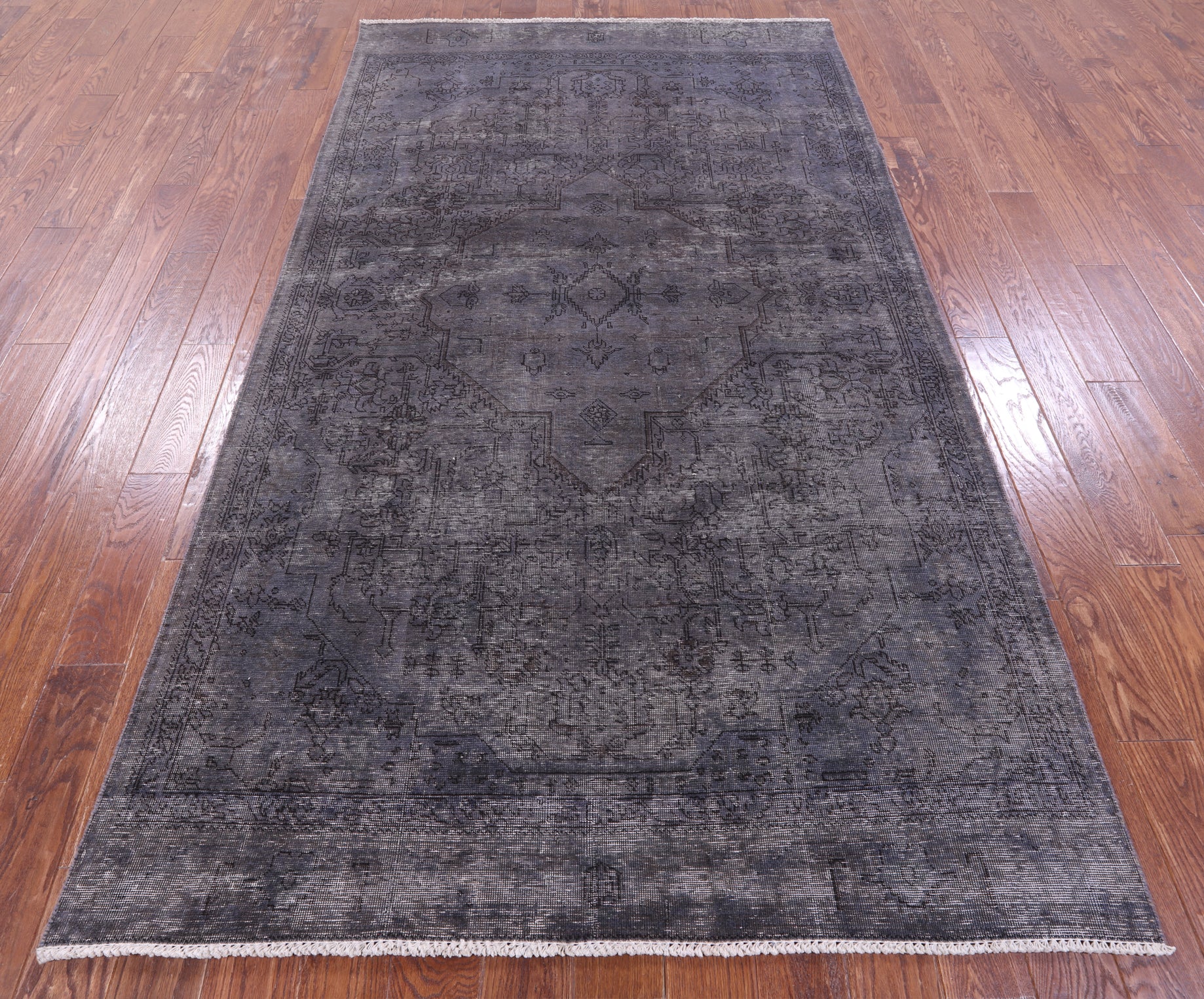 Persian Overdyed Handmade Wool Rug - 5' 5" X 9' 6" - Golden Nile