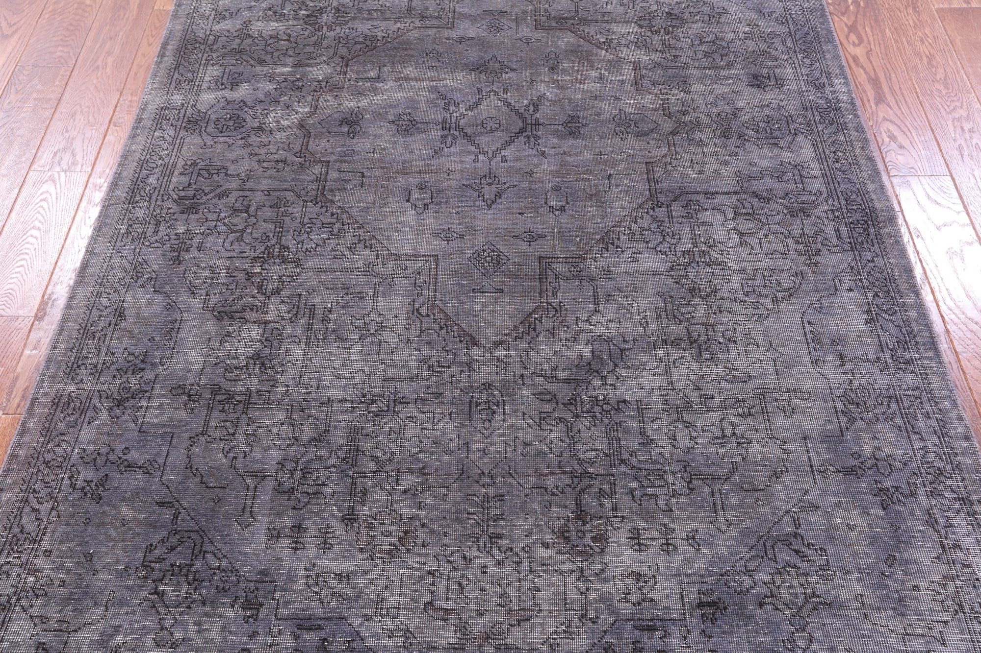 Persian Overdyed Handmade Wool Rug - 5' 5" X 9' 6" - Golden Nile