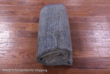 Blue Persian Overdyed Hand Knotted Wool Rug - 4' 9" X 11' 3" - Golden Nile