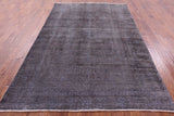 Persian Overdyed Hand Knotted Wool Rug - 6' 5" X 9' 7" - Golden Nile