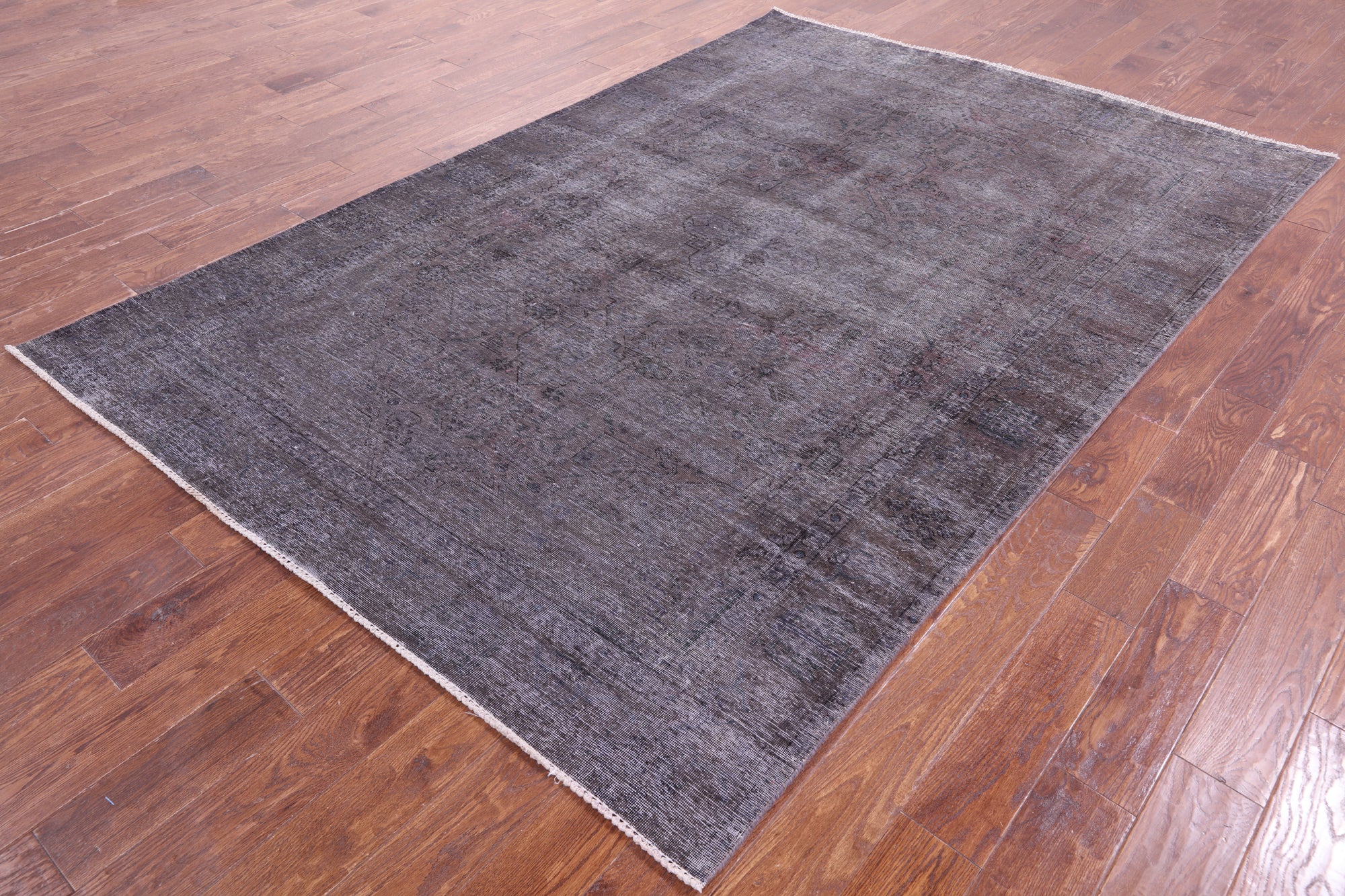 Persian Overdyed Hand Knotted Wool Rug - 6' 5" X 9' 7" - Golden Nile