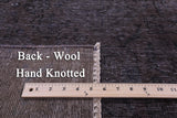 Persian Overdyed Hand Knotted Wool Rug - 6' 5" X 9' 7" - Golden Nile