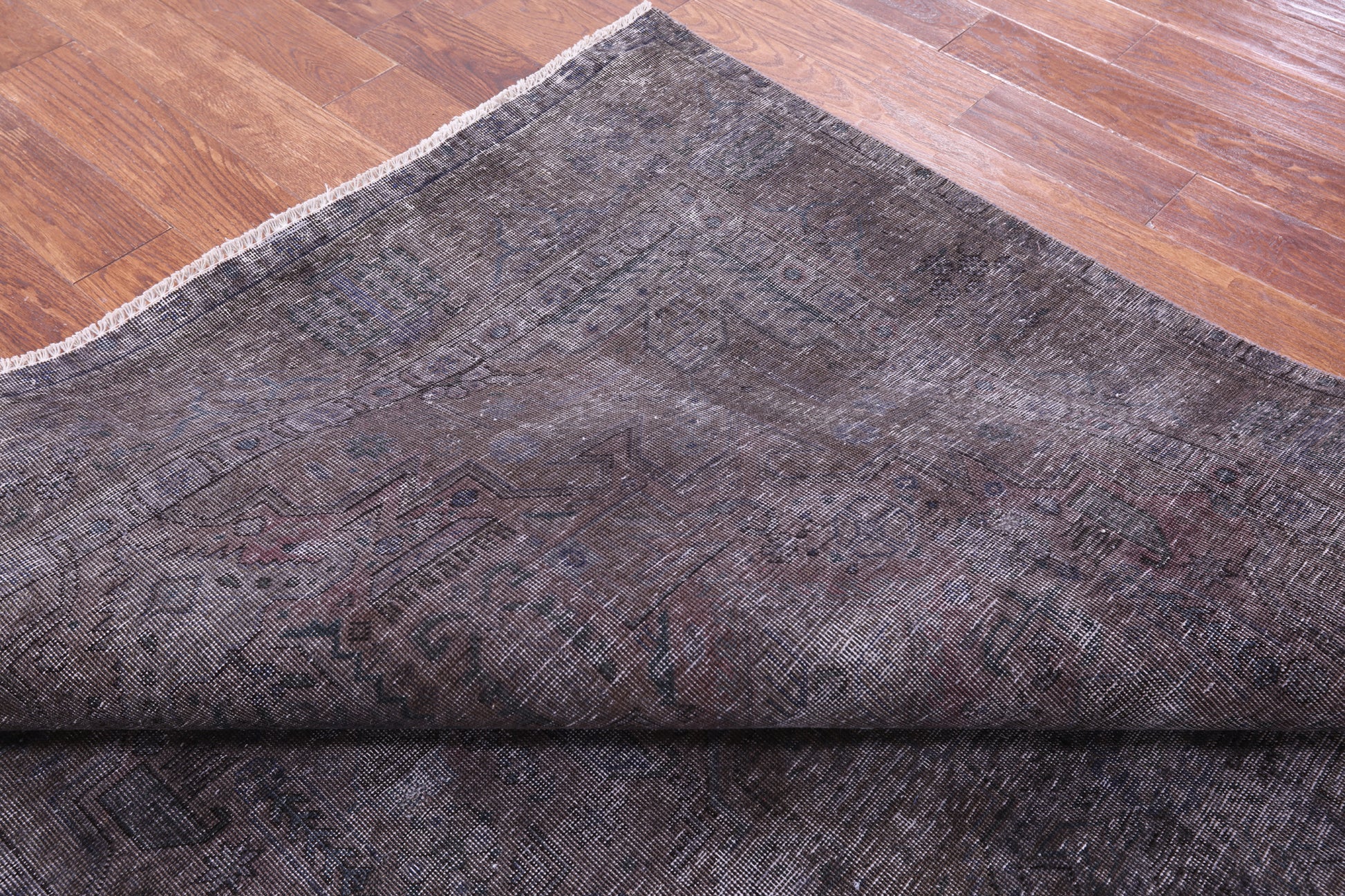 Persian Overdyed Hand Knotted Wool Rug - 6' 5" X 9' 7" - Golden Nile