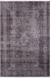 Persian Overdyed Handmade Wool Rug - 6' 2" X 9' 3" - Golden Nile