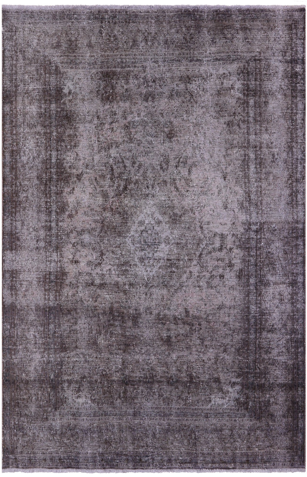 Persian Overdyed Handmade Wool Rug - 6' 2" X 9' 3" - Golden Nile