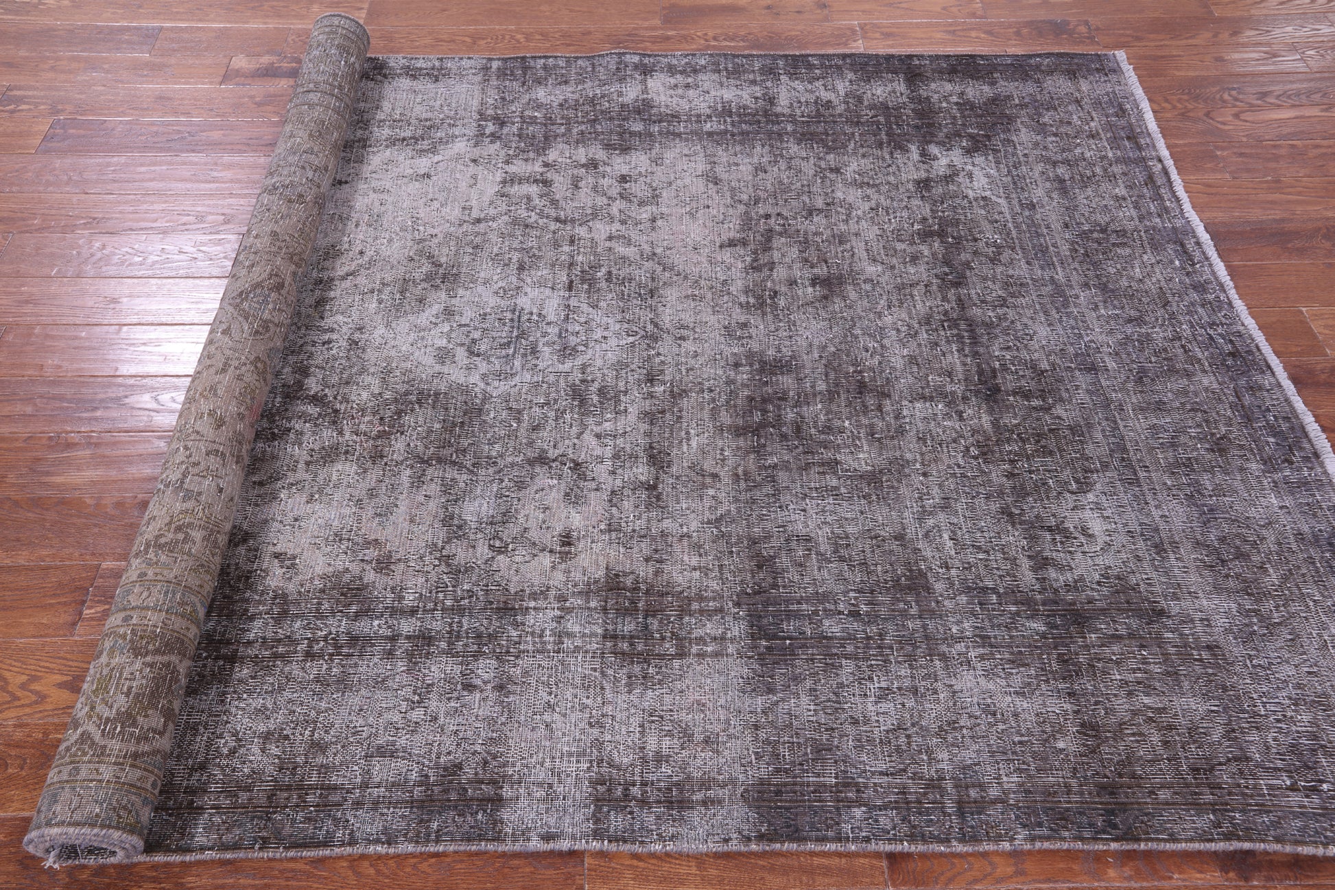 Persian Overdyed Handmade Wool Rug - 6' 2" X 9' 3" - Golden Nile