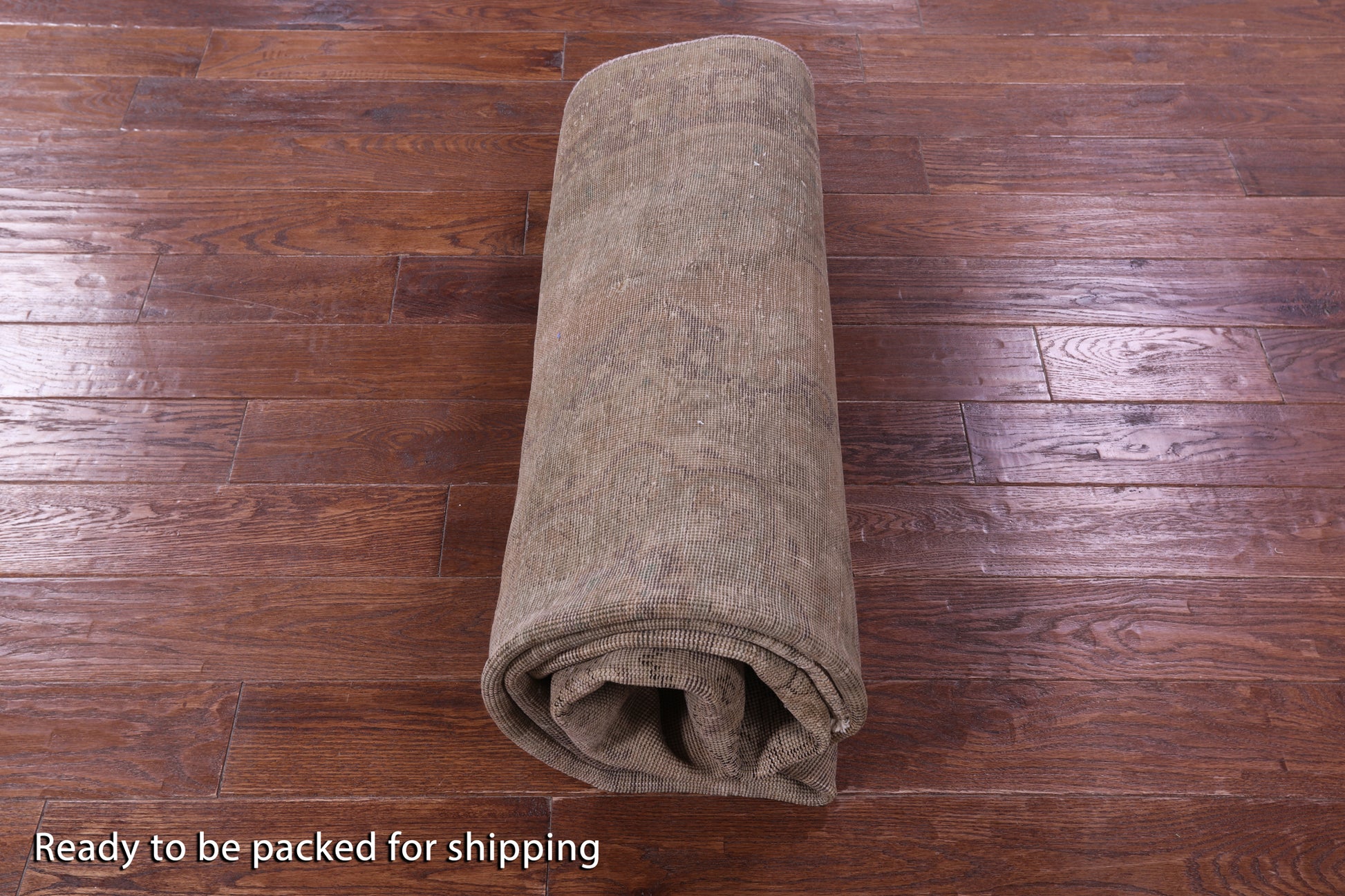 Ivory Persian Vintage White Wash Handmade Wool Rug - 6' 3" X 9' 3" - Golden Nile