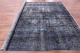 Persian Overdyed Hand Knotted Wool Rug - 9' 9" X 10' 7" - Golden Nile