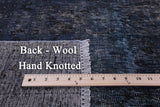 Persian Overdyed Hand Knotted Wool Rug - 9' 9" X 10' 7" - Golden Nile