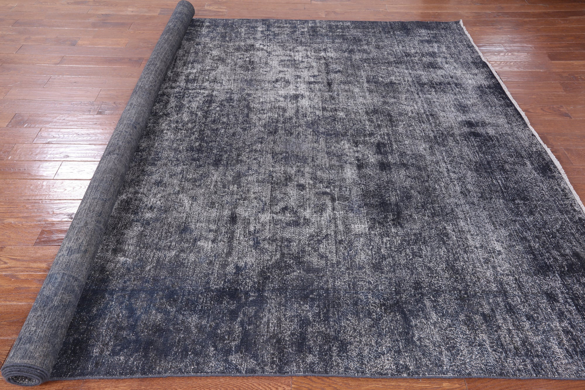 Persian Overdyed Handmade Wool Area Rug - 8' 10" X 12' 6" - Golden Nile