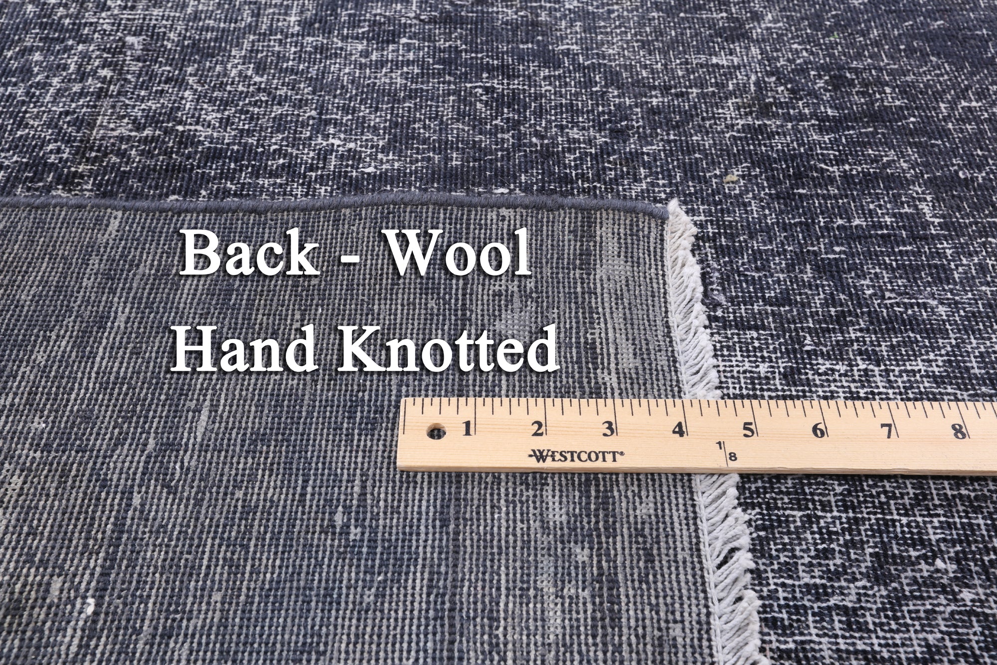 Persian Overdyed Handmade Wool Area Rug - 8' 10" X 12' 6" - Golden Nile