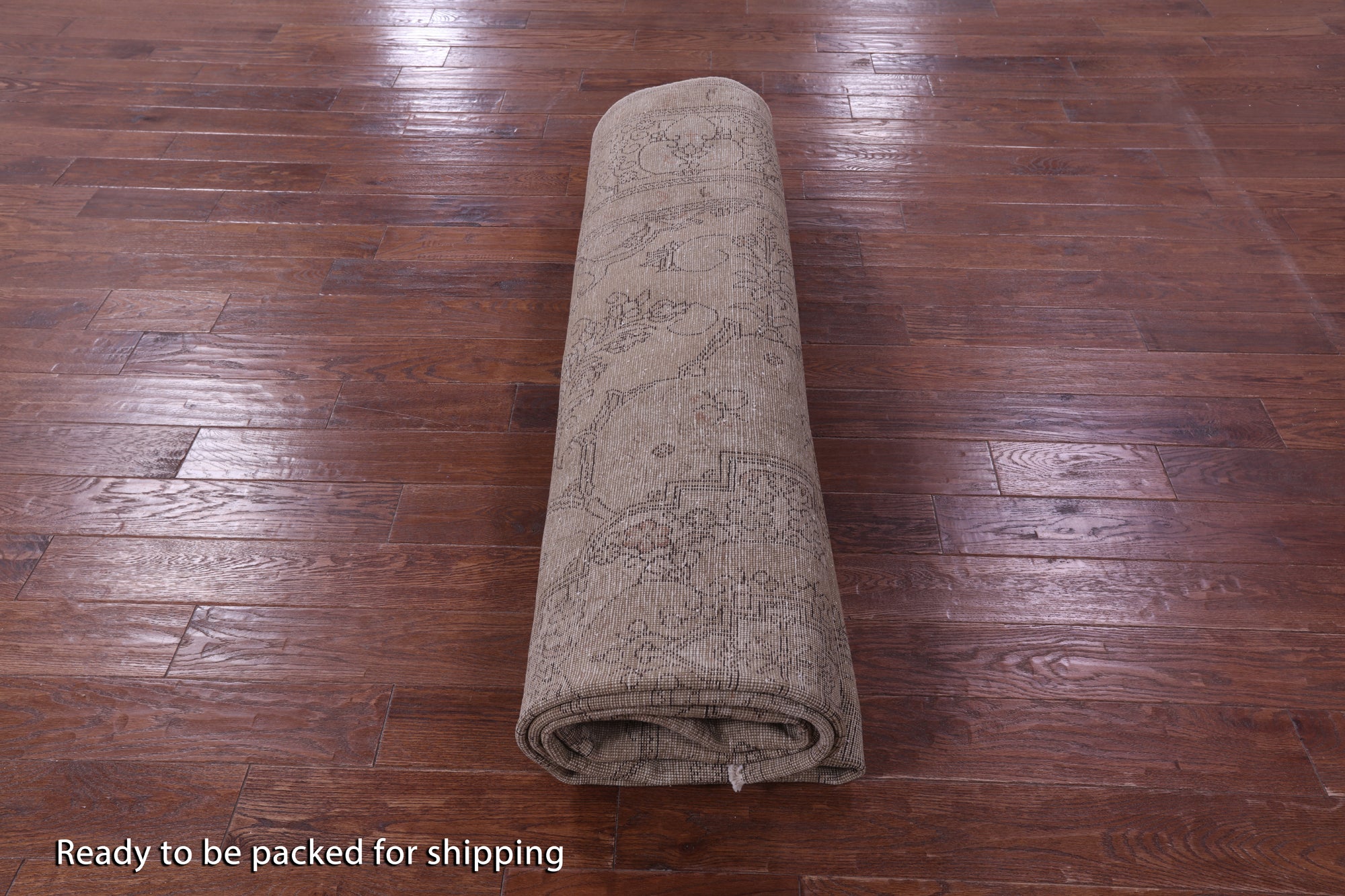 Persian Vintage White Wash Hand Knotted Wool Rug - 9' 10" X 12' 6" - Golden Nile