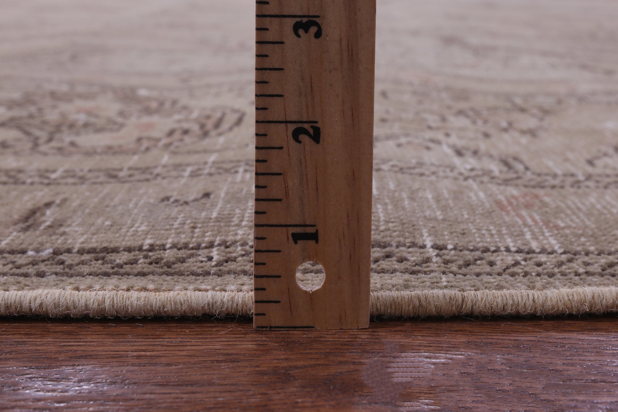 Persian Vintage White Wash Hand Knotted Wool Rug - 9' 10" X 12' 6" - Golden Nile